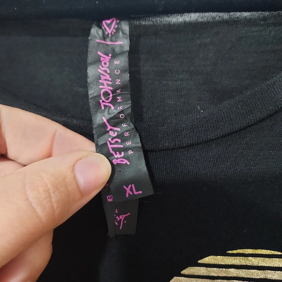 Betsey Johnson Performance Love Muscle Tank Top in Size XL - Picture 2 of 7